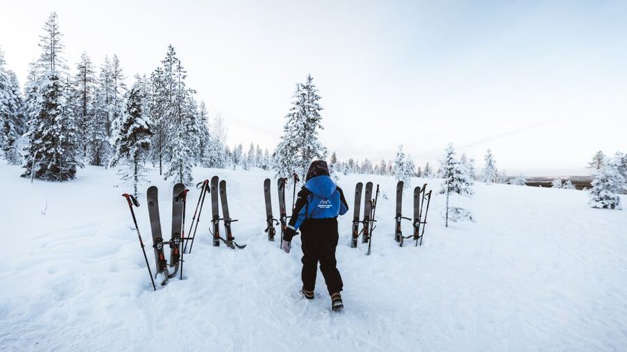 Rovaniemi: Lapland Ski Trekking Safari - The guides shape the whole outing