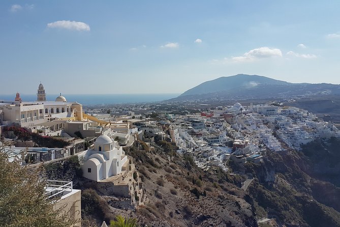 Santorini: 4hr Small Group Caldera Hike from Fira to Oia - The Castle of St Nicholas and old cave houses