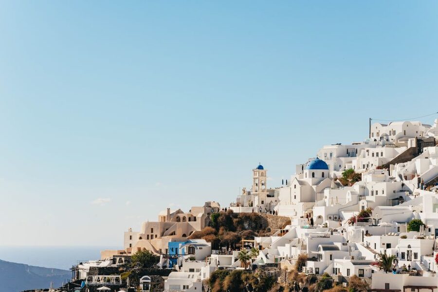 Santorini: Caldera Trail Guided Hike and Sunset Viewing - How difficult is the 10-kilometer trail?
