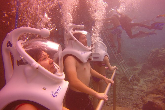 Sea Trek Helmet Dive at Coral World Ocean Park - How long are you really underwater?
