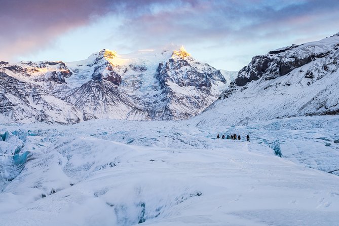 Skaftafell: Blue Ice Cave & Glacier Hike on Vatnajökull - Crampons, helmets, and the first steps on ice