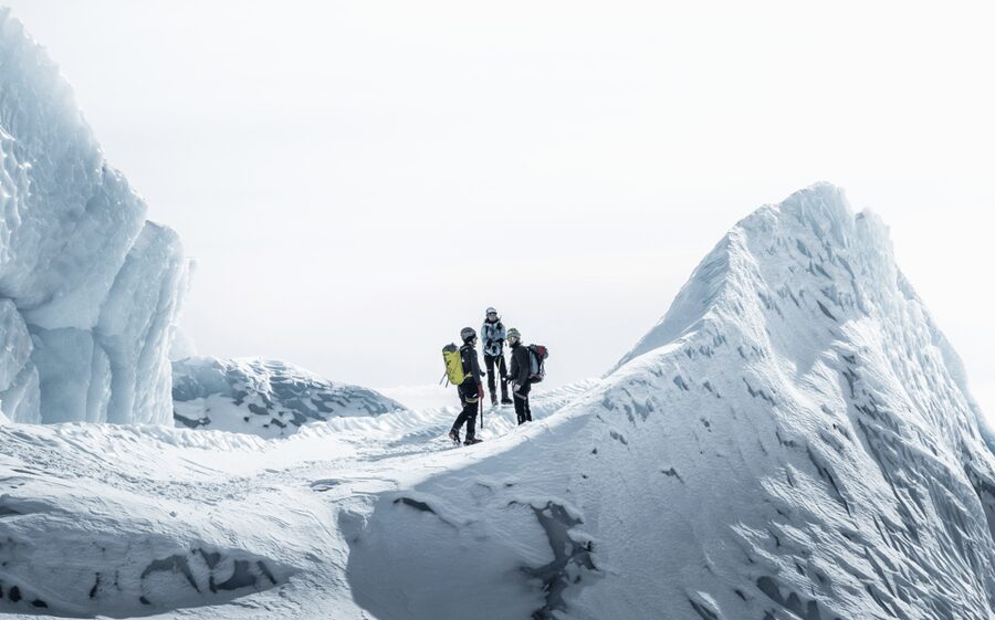 Skaftafell National Park: Falljokull Glacier Advanced Hike - Views from the icefall
