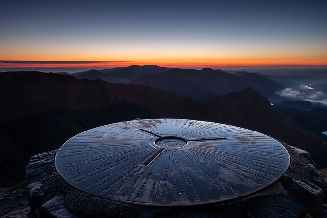 Snowdon Sunrise Hike - Reaching the summit as the sky brightens