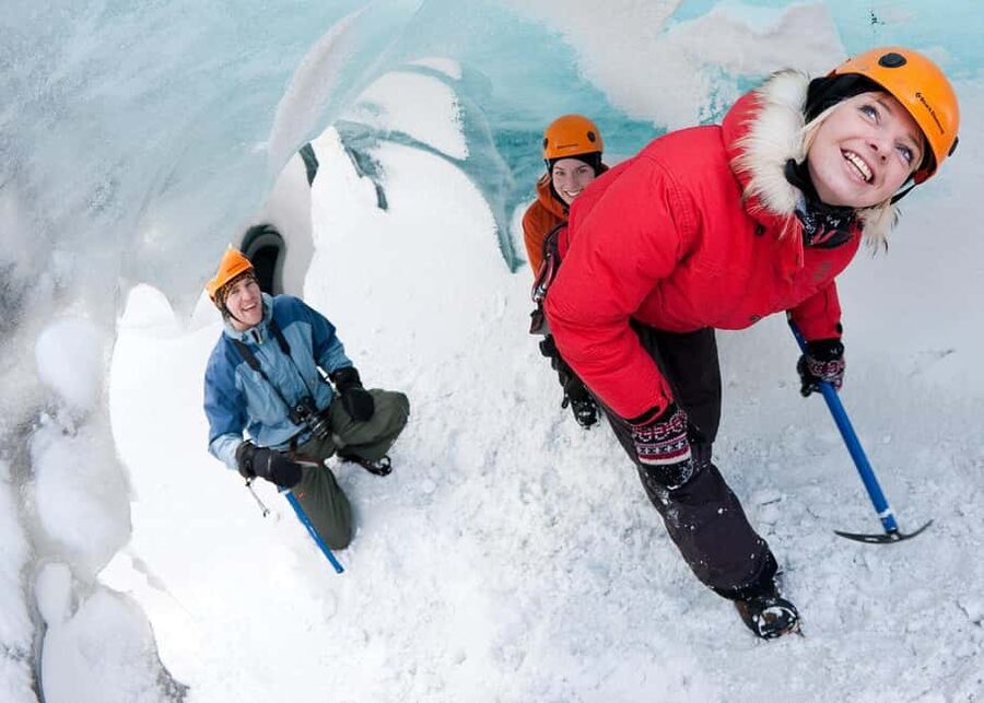 Sólheimajökull: Blue Ice Glacier Hike near Vík (Easy) - Meeting the guide at the yellow bus