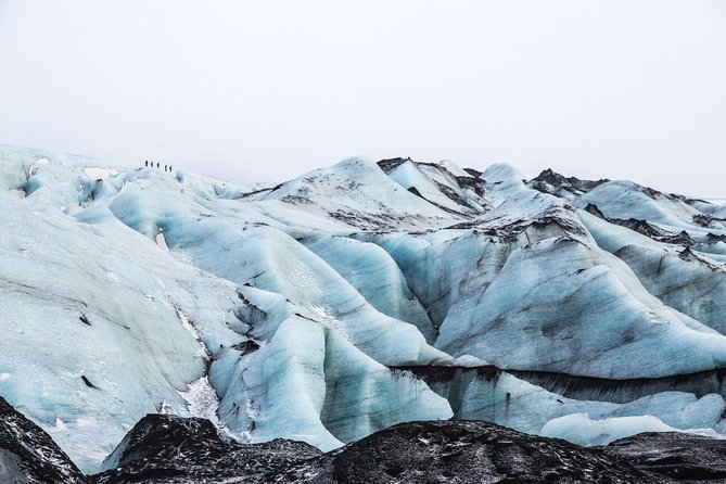 Sólheimajökull Glacier Hike - Small Group Blue Ice Adventure - Blue ice, moulins, and glacier shapes
