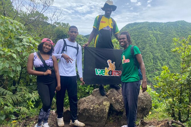 St.Kitts Volcano Hike To Mt. Liamuiga (Highest Peak On Island) - The four stages of the climb