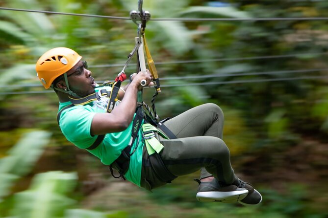 St. Lucia Zip line, Aerial Tram and Hiking tour Ultimate 3 - Safety training before the forest