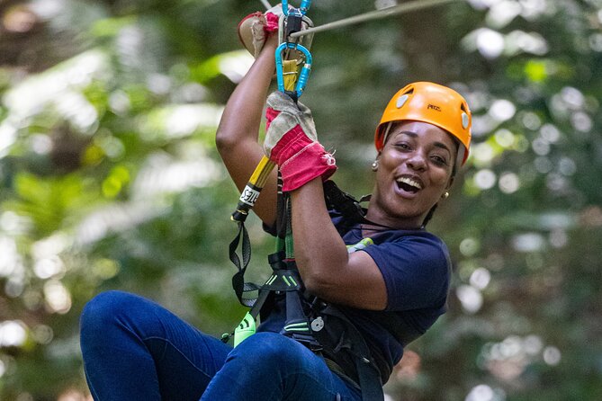 St. Lucia Zip line, Aerial Tram and Hiking tour Ultimate 3 - A scenic tram ride back to the base