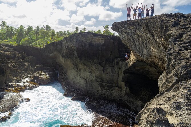 Taino Indian Cave, Arecibo Hike and Beach Tour from San Juan - Inside the cave: Taino carvings and a demanding entry