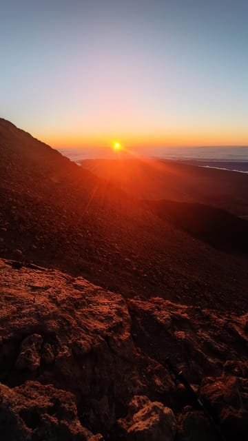 Tenerife: Teide Night Hike to Watch Sunrise and Shadow - Reaching the summit for sunrise