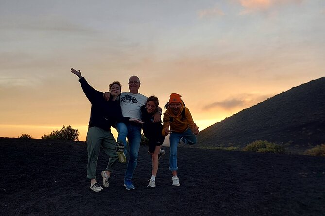 Trekking in the Volcanoes Natural Park in a small group - Sandra, Erik, and Sabrina bring different strengths