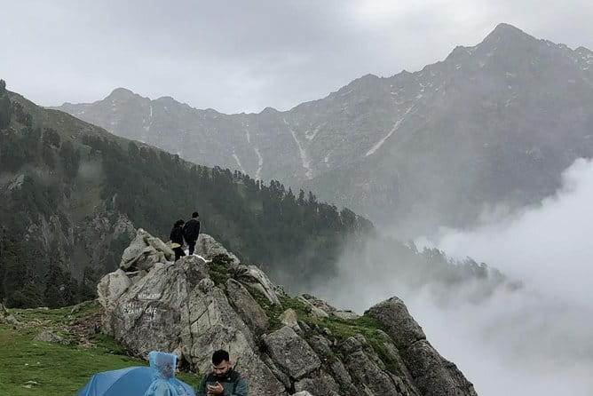 Triund Trek - The uphill walk to Triund Hill