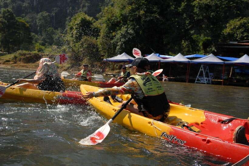 Vang Vieng: Day Tour with Kayaking, Ziplining, and Rafting - Who should book this day tour